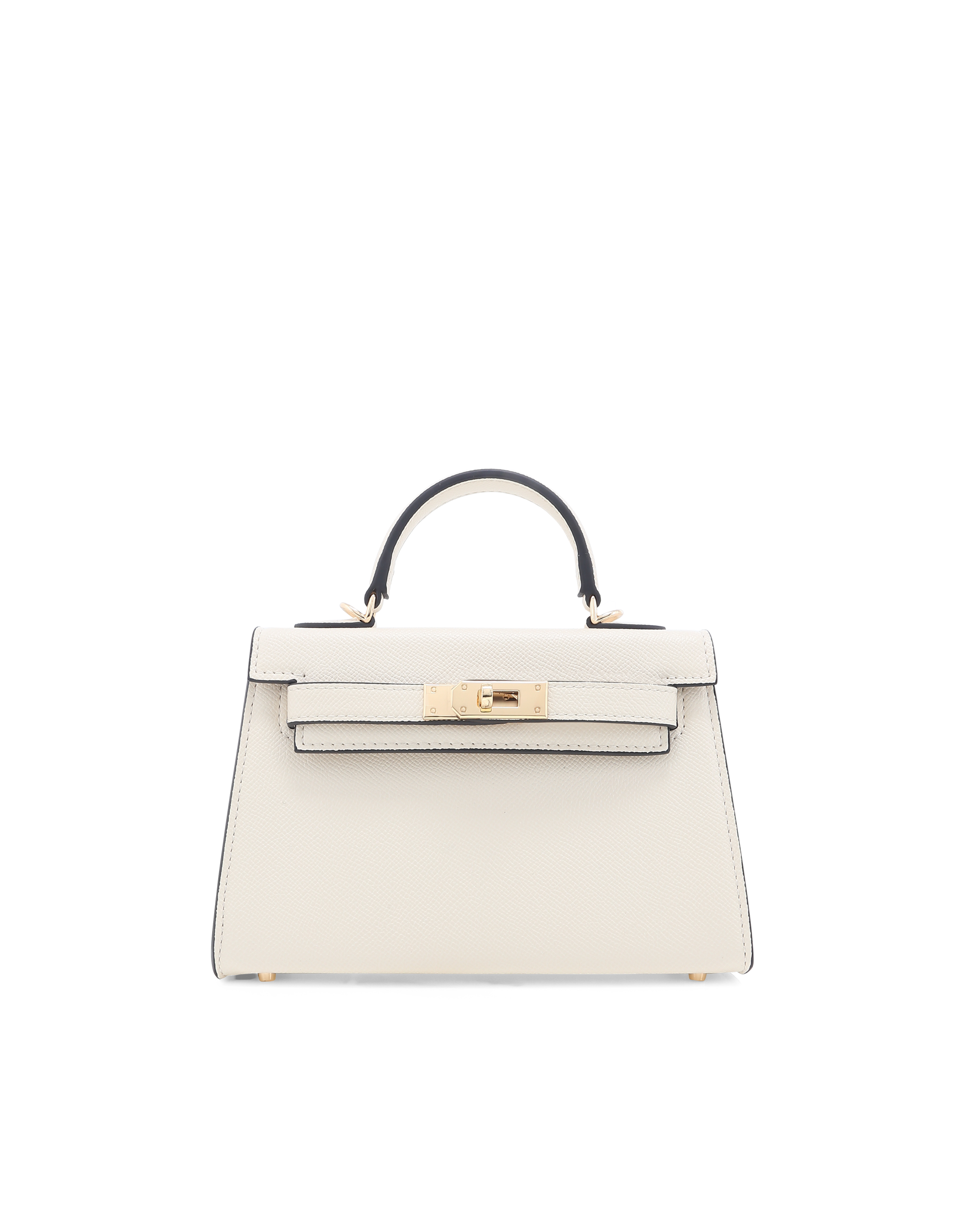 HARIETTE HANDLE BAG - BONE