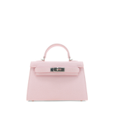 PINK SAFFIANO-SILVER