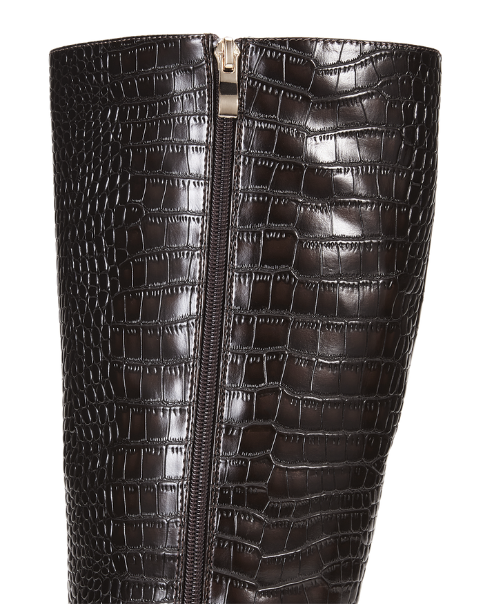 HARTWELL - DARK CACAO CROC-Boots-Billini-Billini