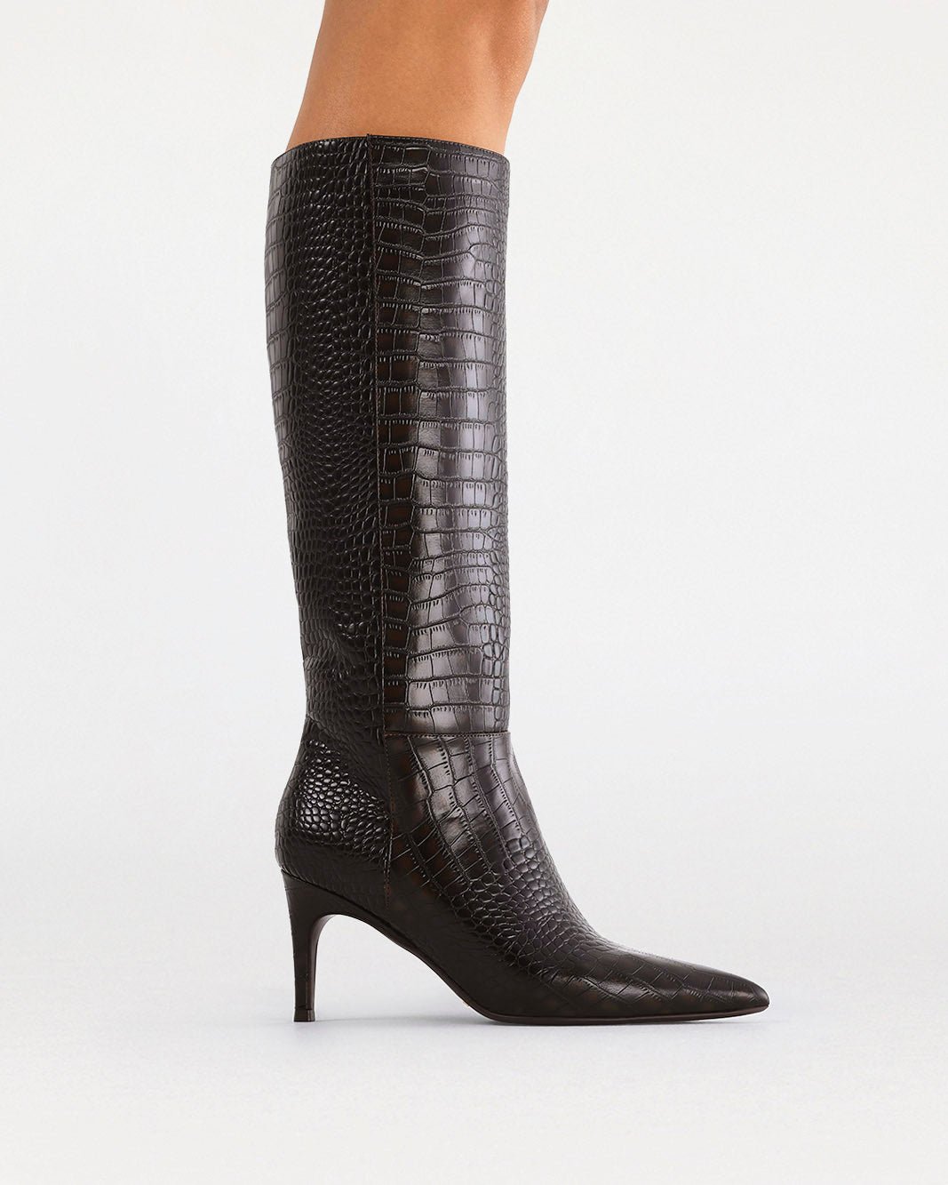 HARTWELL - DARK CACAO CROC-Boots-Billini-Billini