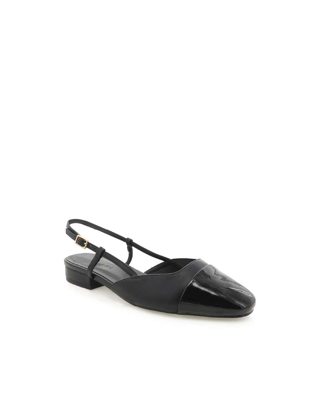HASSA - BLACK-BLACK PATENT-Flats-Billini-Billini