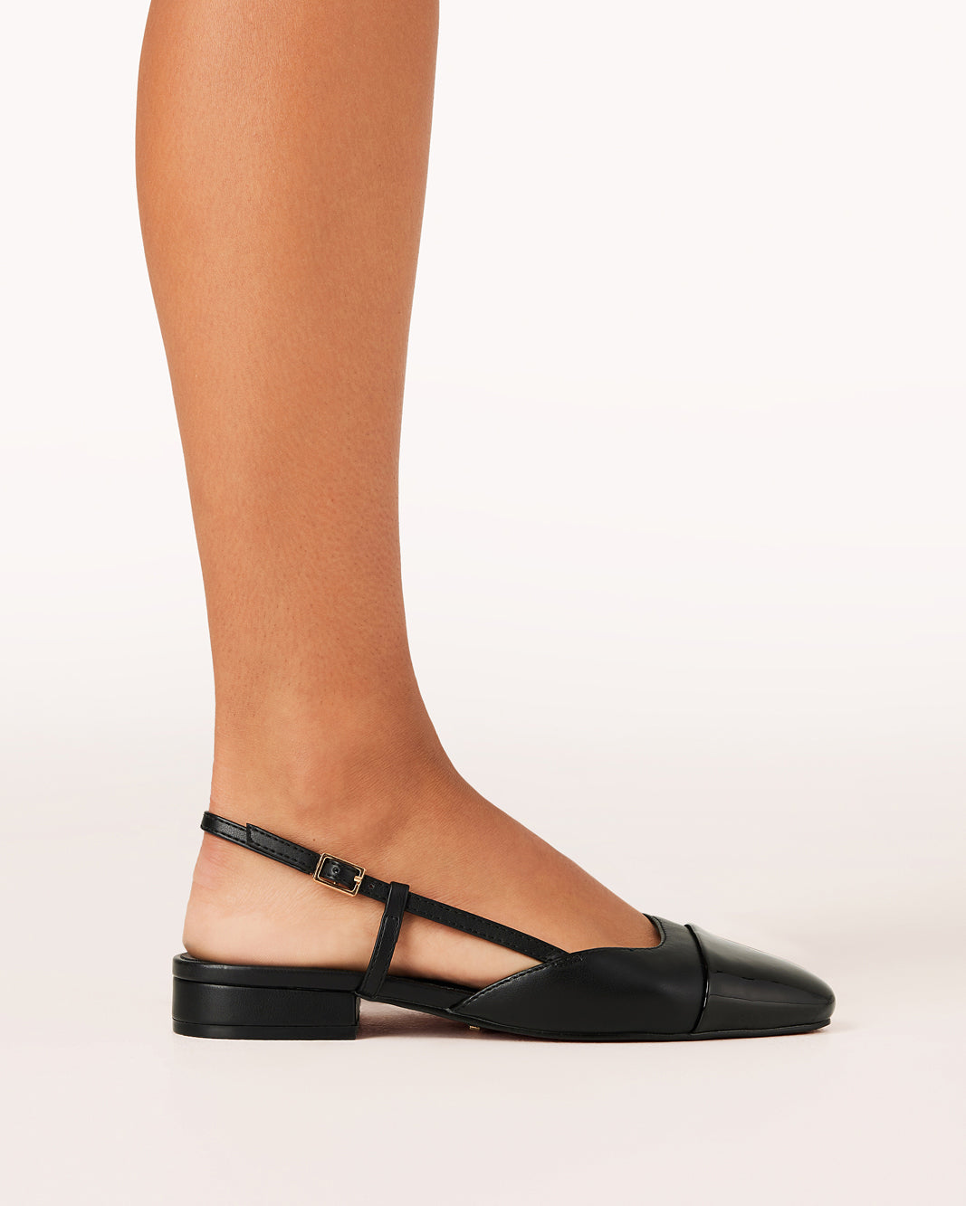 HASSA - BLACK-BLACK PATENT-Flats-Billini-Billini