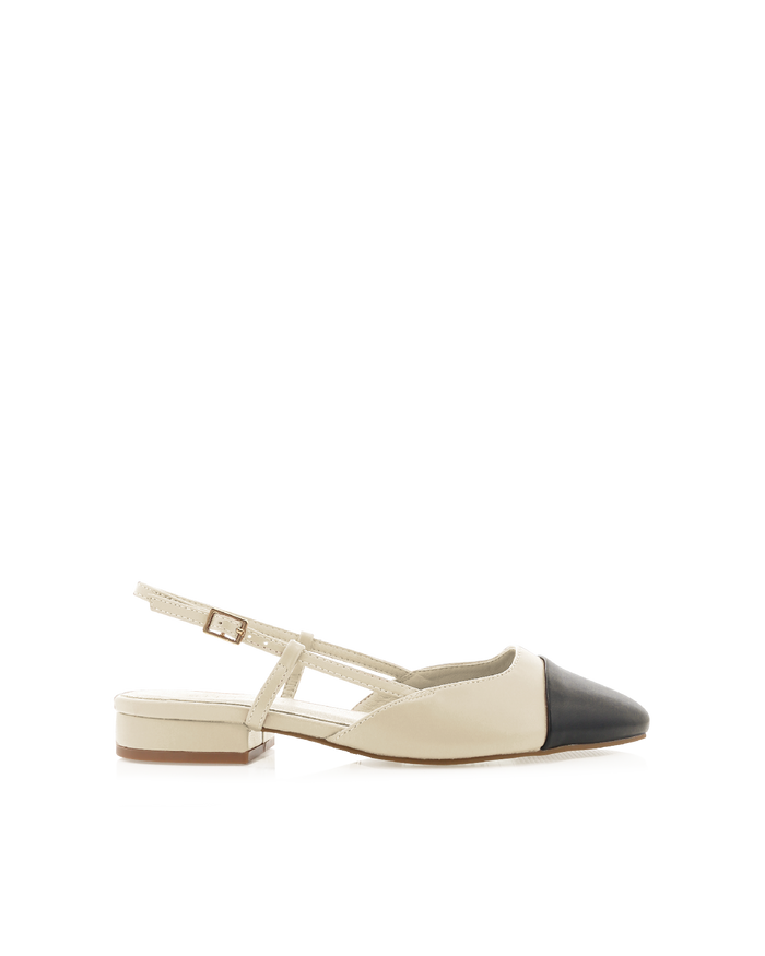 HASSA - BONE-BLACK-Flats-Billini-Billini