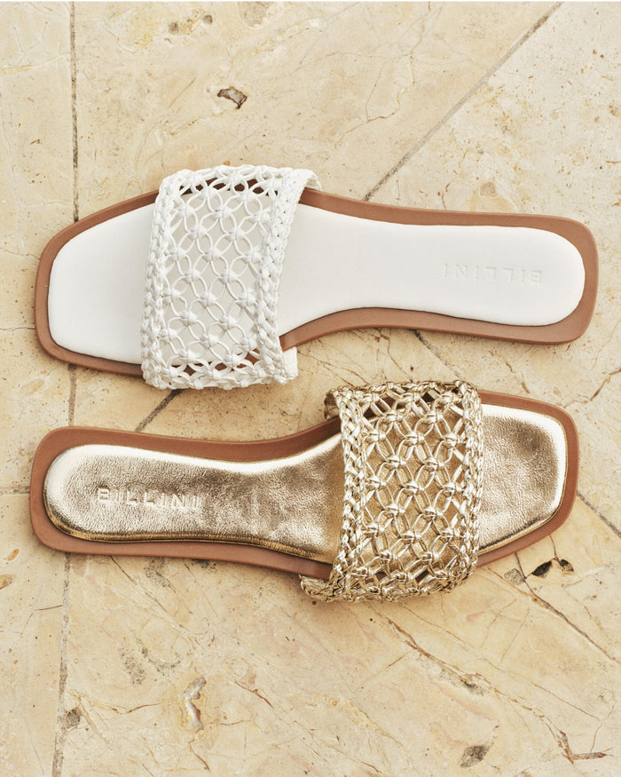 HAYA - WHITE-Sandals-Billini-Billini