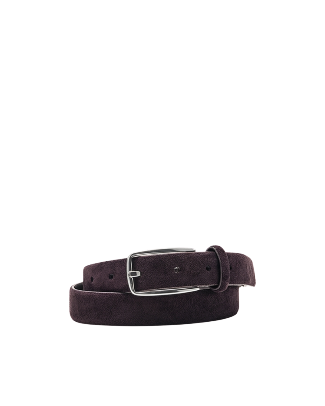 HELENA BELT - DARK CHOCOLATE SUEDE-SILVER-BELTS-Billini-Billini