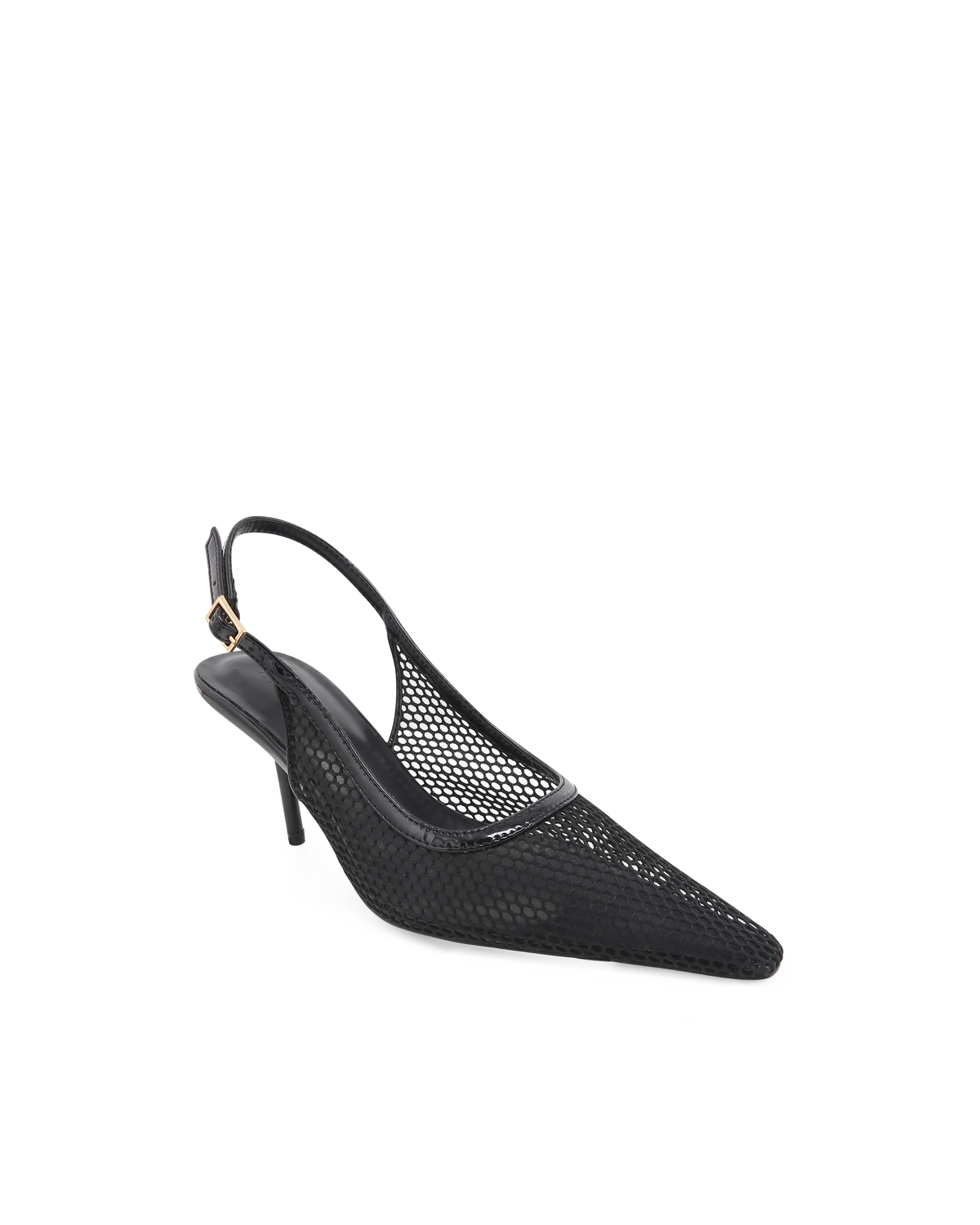 HILIARY - BLACK MESH-PUMPS-Billini-Billini