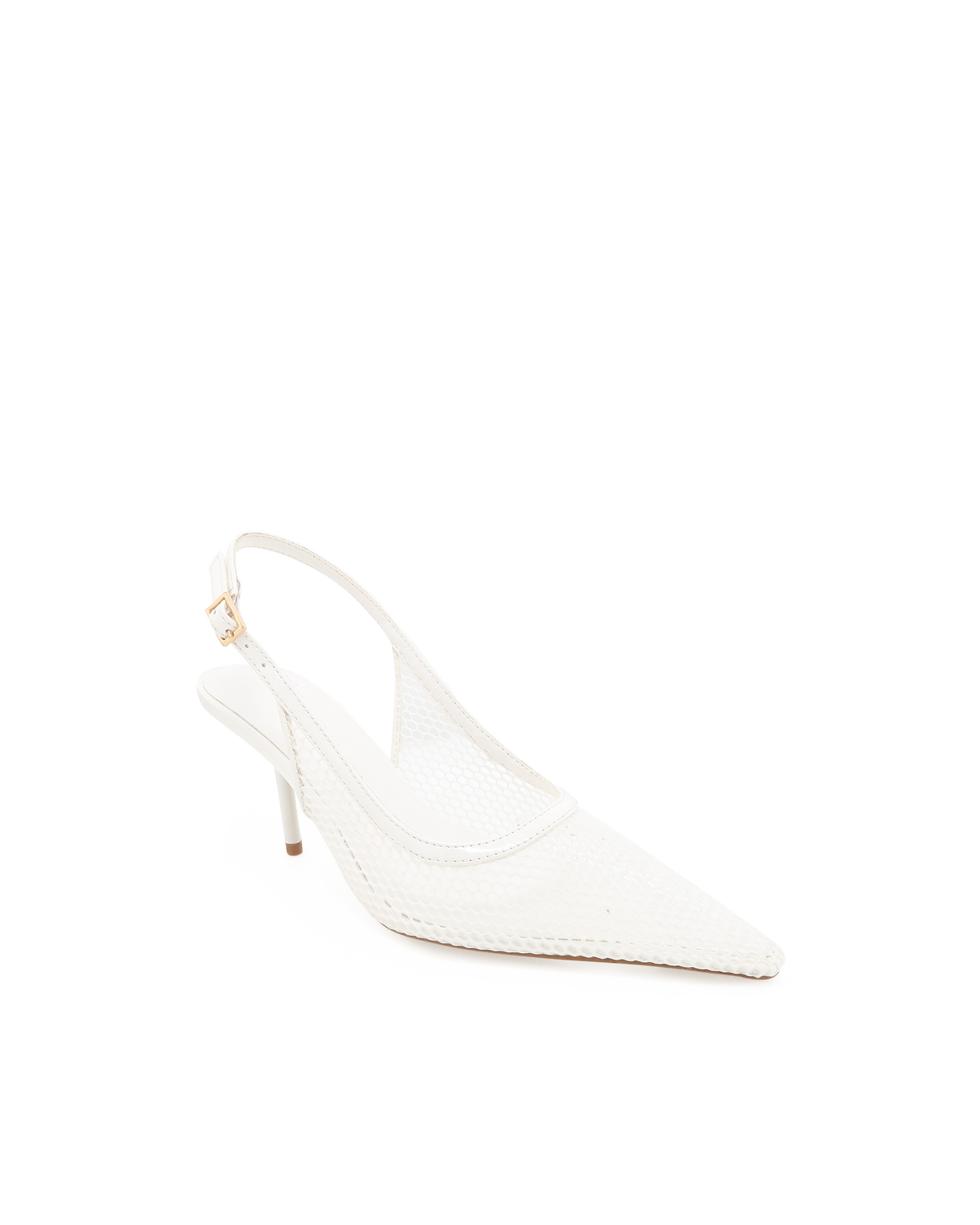 HILIARY - WHITE MESH-PUMPS-Billini-Billini
