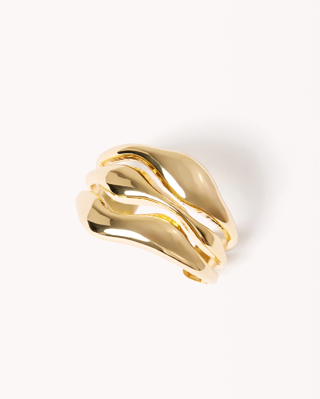 HOLLY BANGLE - GOLD PLATED 18K-JEWELLERY-Billini-Billini