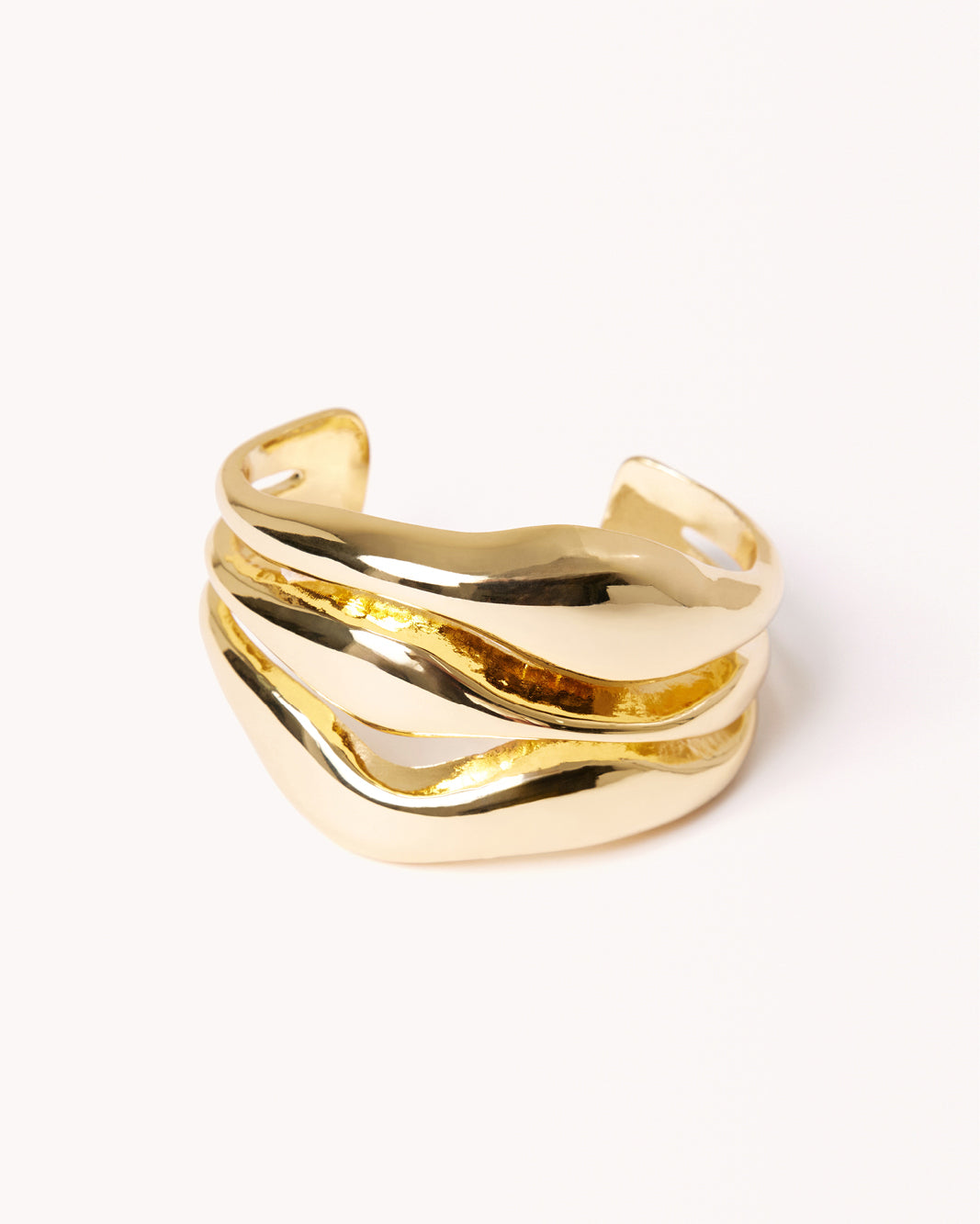 HOLLY BANGLE - GOLD PLATED 18K-JEWELLERY-Billini-Billini