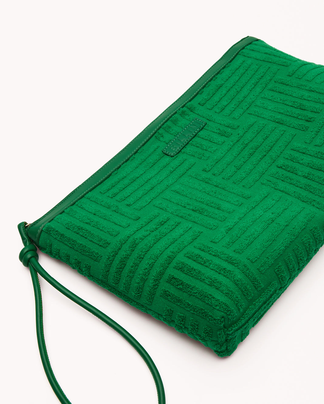 HOLLY CLUTCH BAG - GREEN TERRY-Handbags-Billini-O/S-Billini
