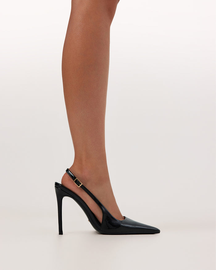 HONORA - BLACK PATENT-PUMPS-Billini-Billini