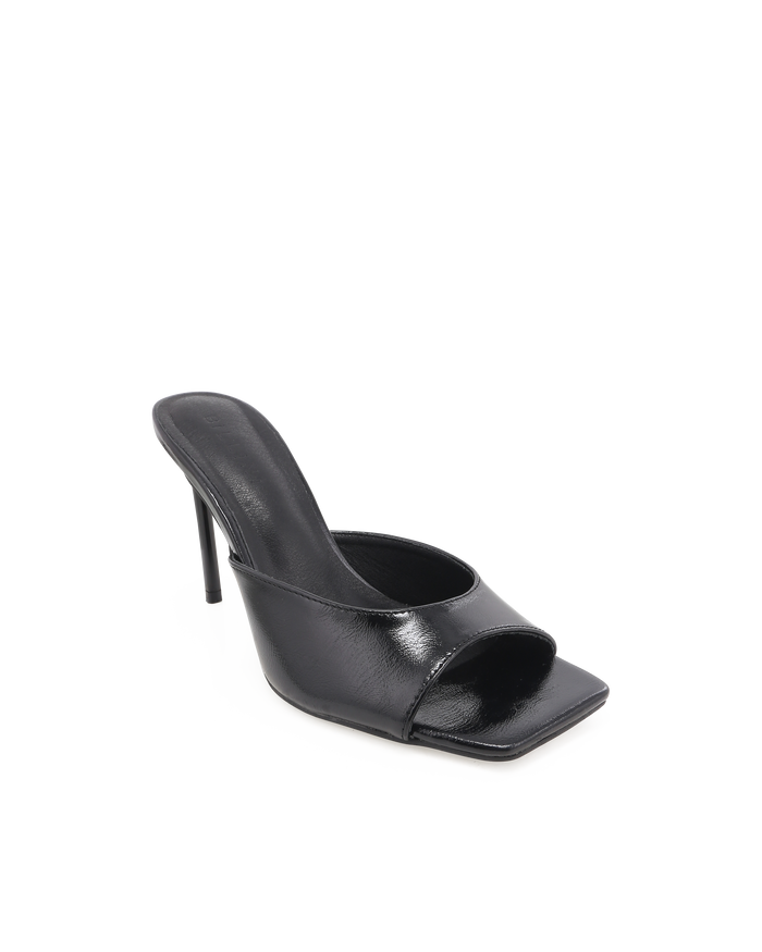 HUNTLEIGH - BLACK SHINE-Heels-Billini-Billini