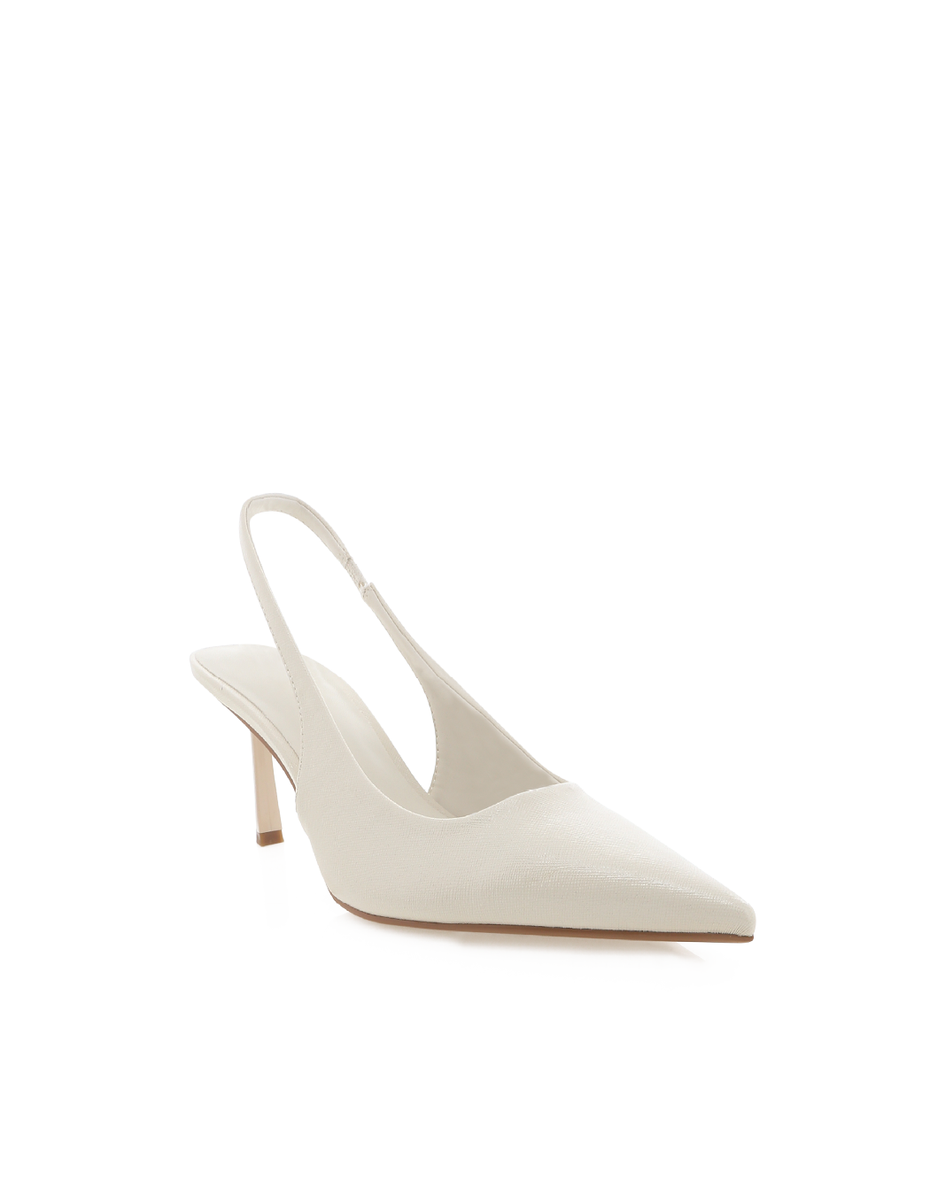 IDANA - BONE SAFFIANO SHINE-PUMPS-Billini-Billini