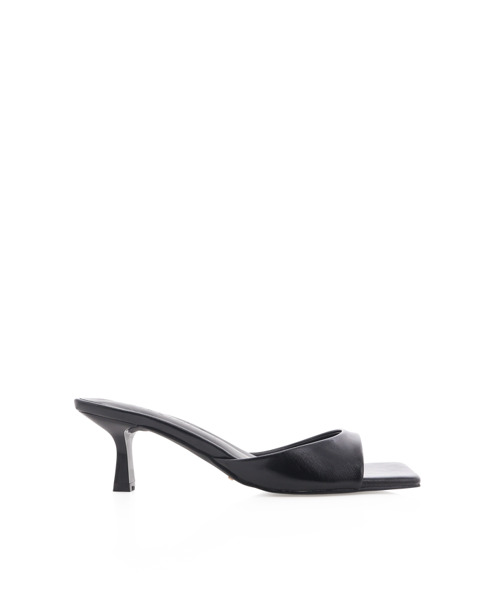 ILARIA - BLACK SHINE-Heels-Billini-Billini