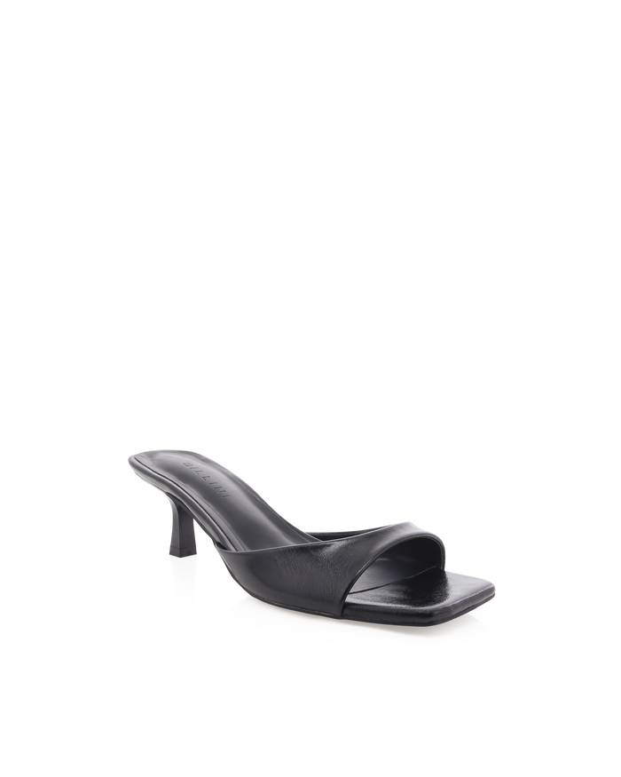 ILARIA - BLACK SHINE-Heels-Billini-Billini