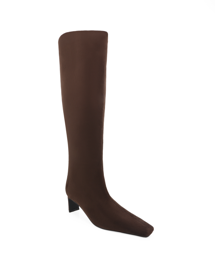 IMOGENE - DARK CACAO SUEDE-Boots-Billini-Billini
