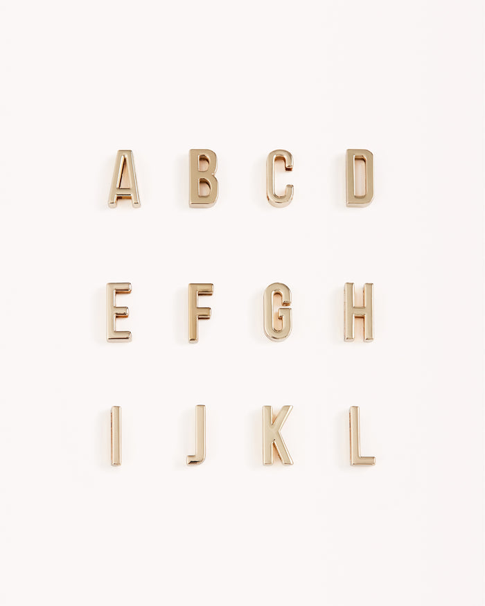 INITIAL CHARMS - GOLD-GIFTING-Billini-Billini