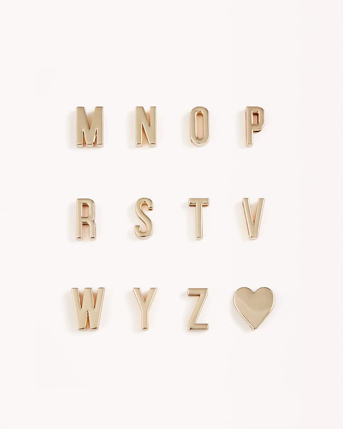 INITIAL CHARMS - GOLD-GIFTING-Billini-Billini
