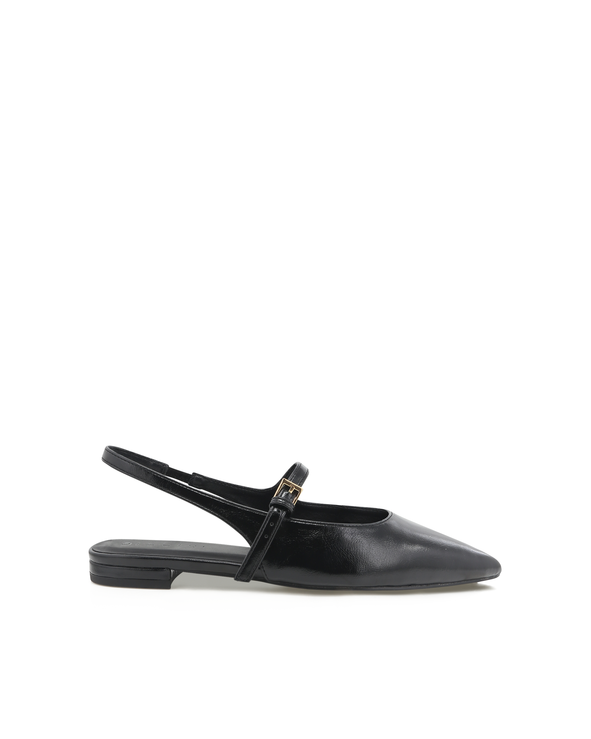 ISABELLA - BLACK SHINE-Flats-Billini-Billini