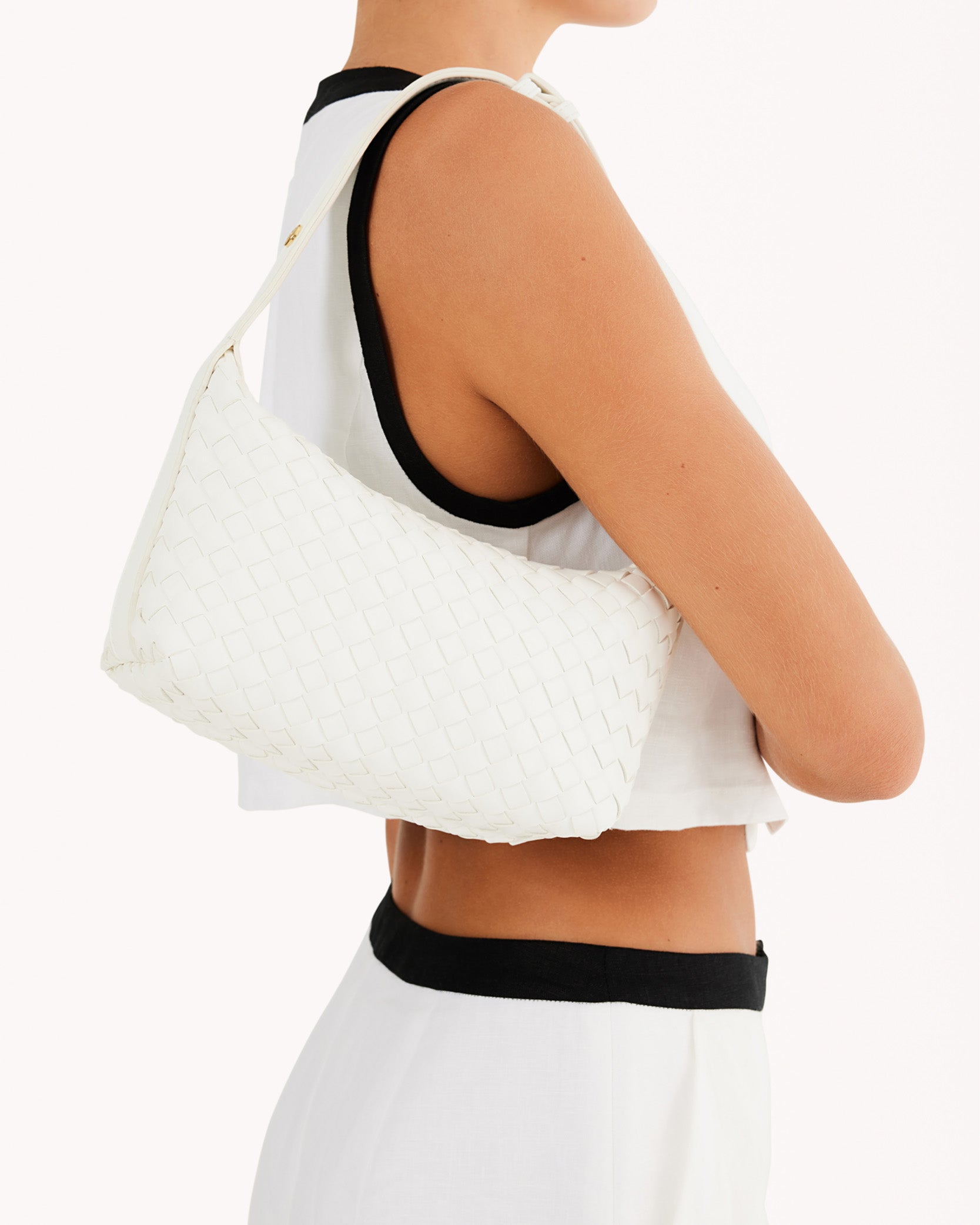 ISABELLE HANDLE BAG - WHITE-Handbags-Billini-O/S-Billini