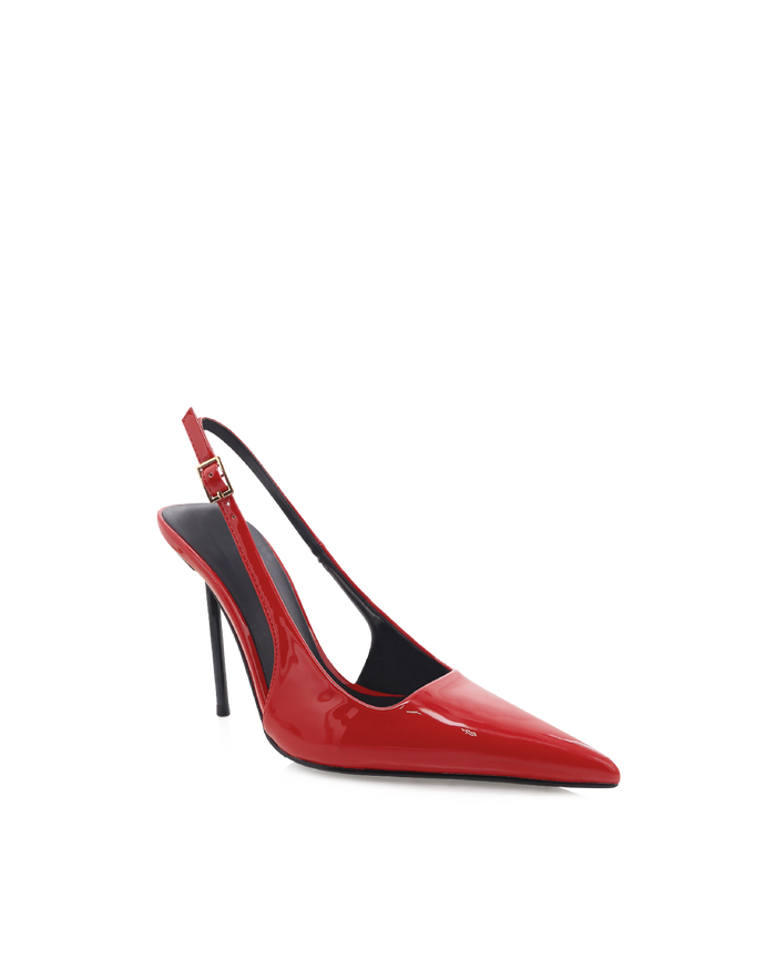 ISIDORE - ROUGE PATENT-PUMPS-Billini-Billini
