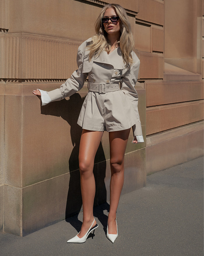 ISIDORE - WHITE PATENT-PUMPS-Billini-Billini