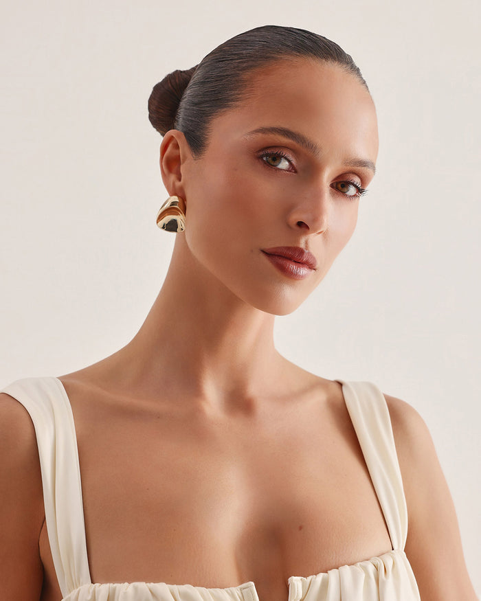 ISSY EARRINGS - GOLD-JEWELLERY-Billini-Billini