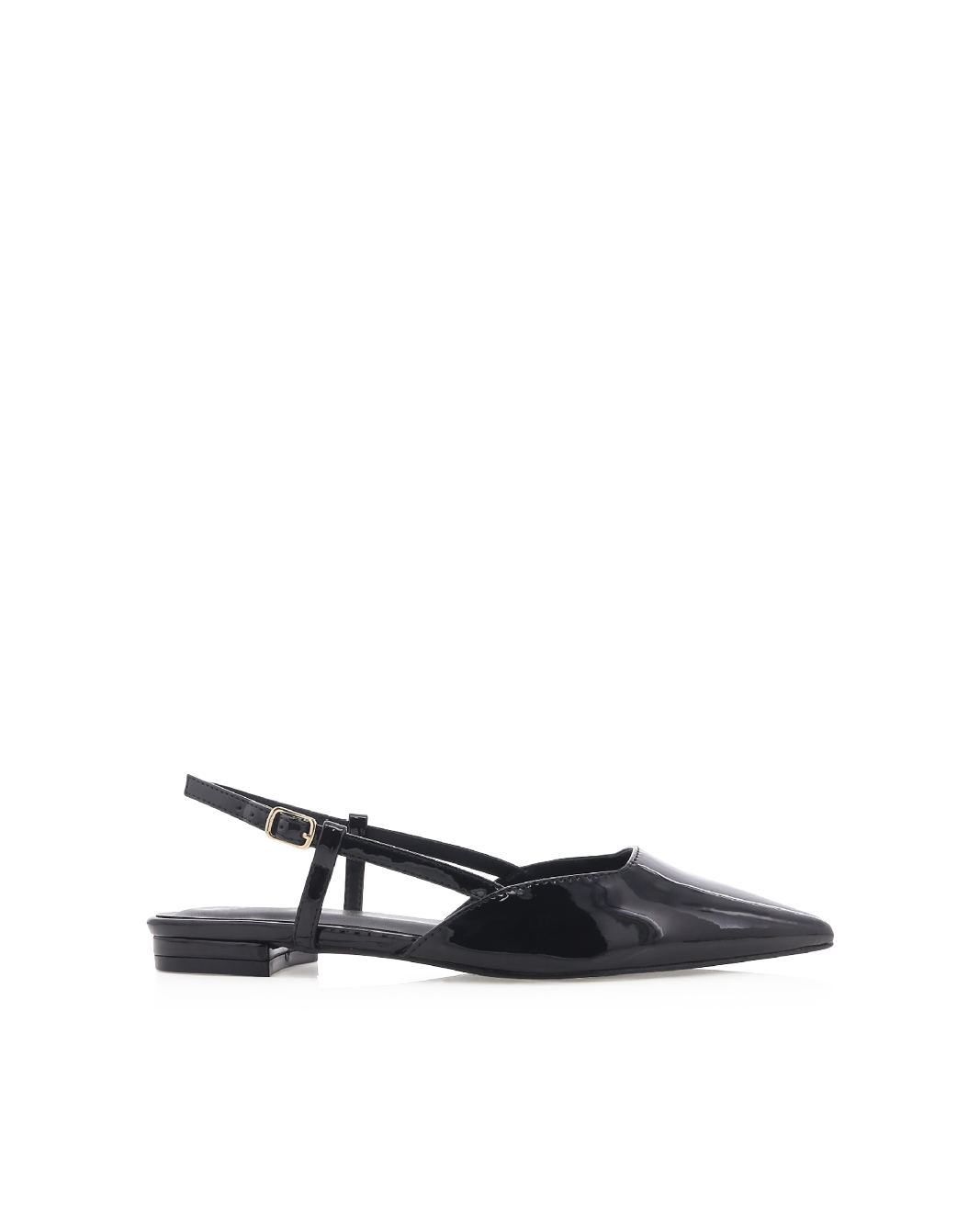 IVER - BLACK PATENT-Flats-Billini-Billini