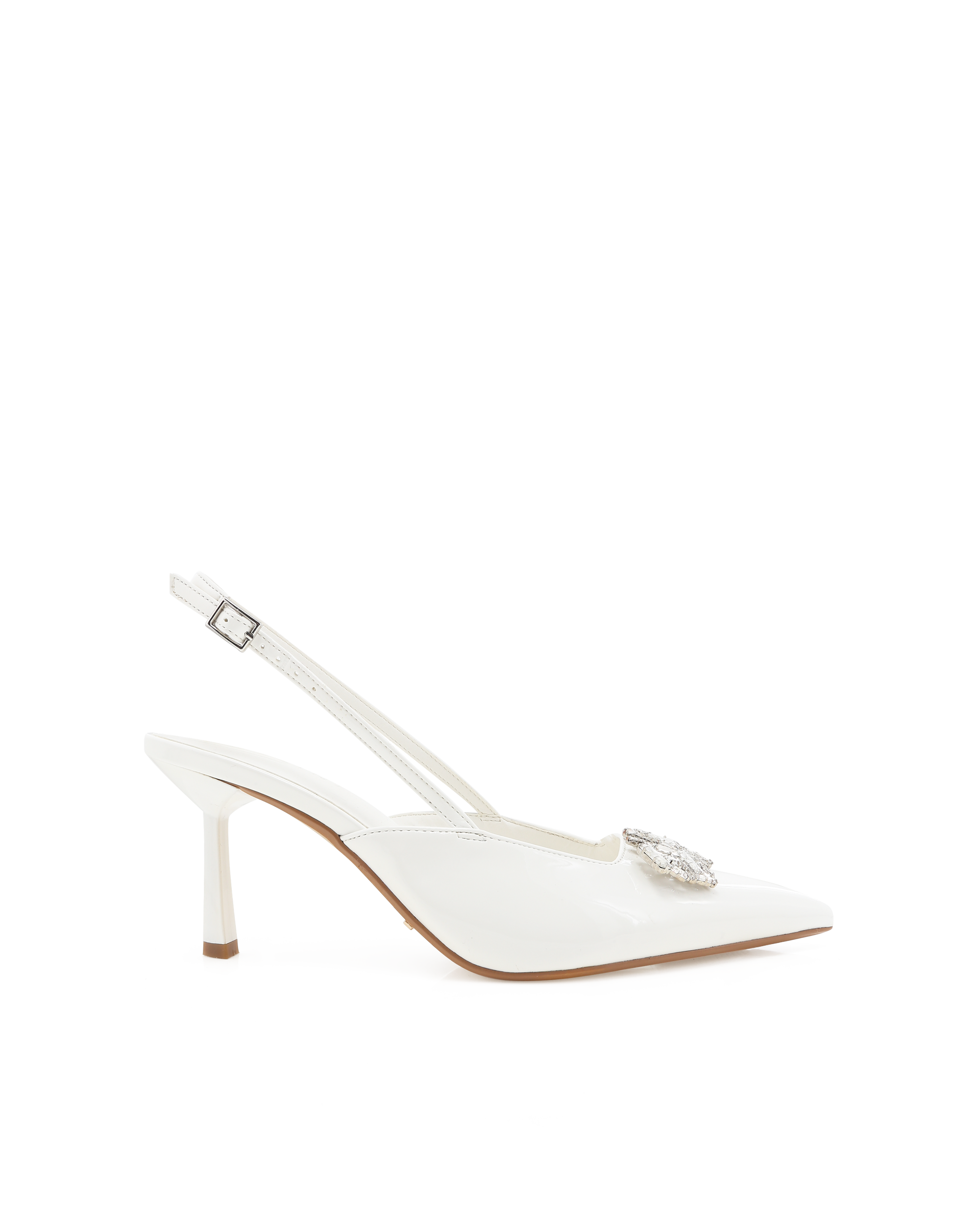 IYANNA - WHITE PATENT-PUMPS-Billini-Billini
