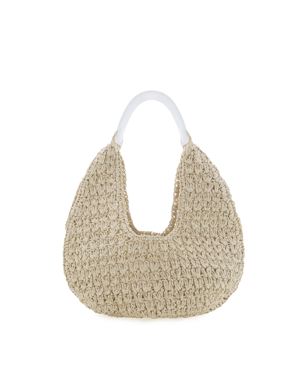 JASMINE SHOULDER BAG - NATURAL RAFFIA-Handbags-Billini-Billini