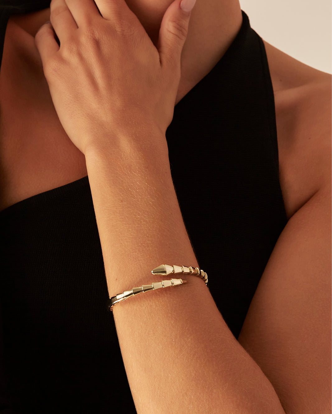 JAYDE BANGLE - GOLD PLATED 14K-JEWELLERY-Billini-Billini