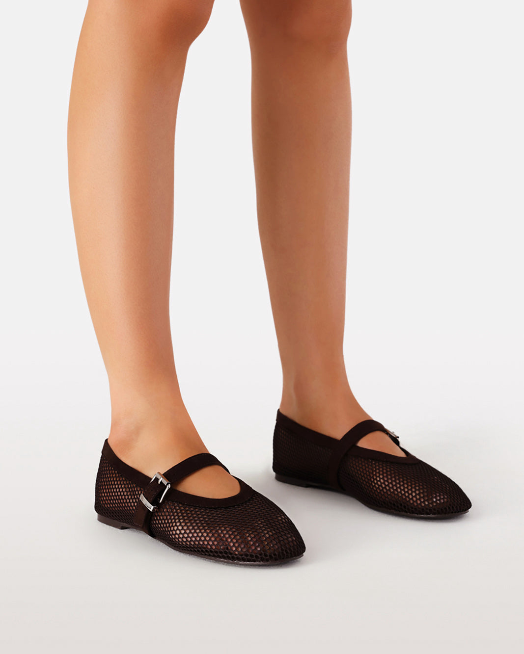 JAYLAH - CHOCOLATE SUEDE-Flats-Billini-Billini