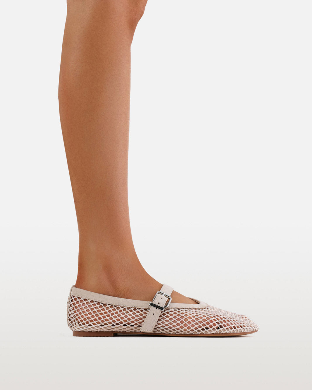 JAYLAH - MACADAMIA SUEDE-Flats-Billini-Billini