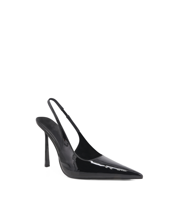 JAYLANI - BLACK SHINE-PUMPS-Billini-Billini