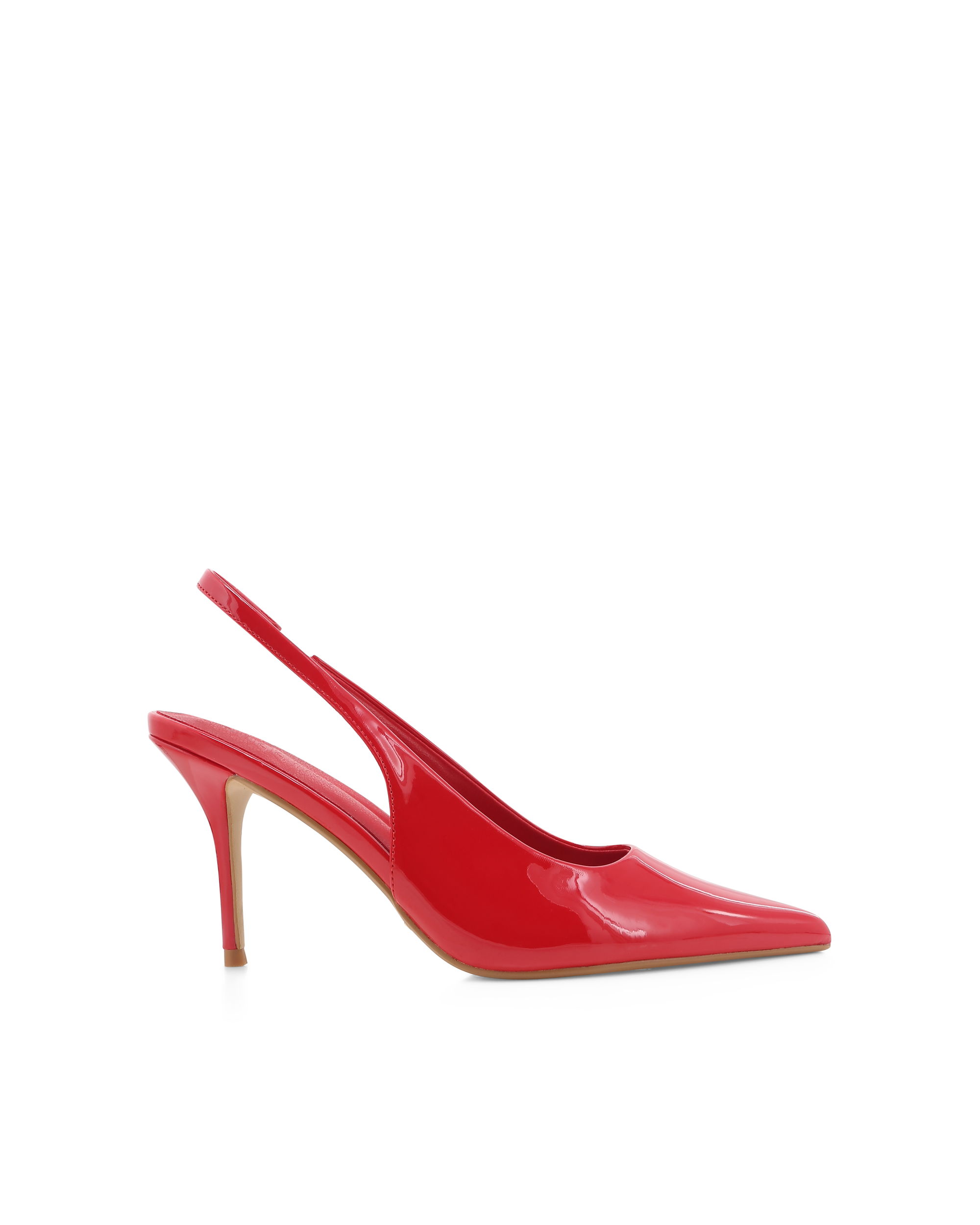 JAYLANI - POPPY RED PATENT-PUMPS-Billini-Billini