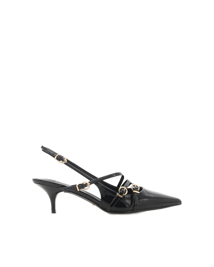 JEANI - BLACK PATENT-Heels-Billini-Billini