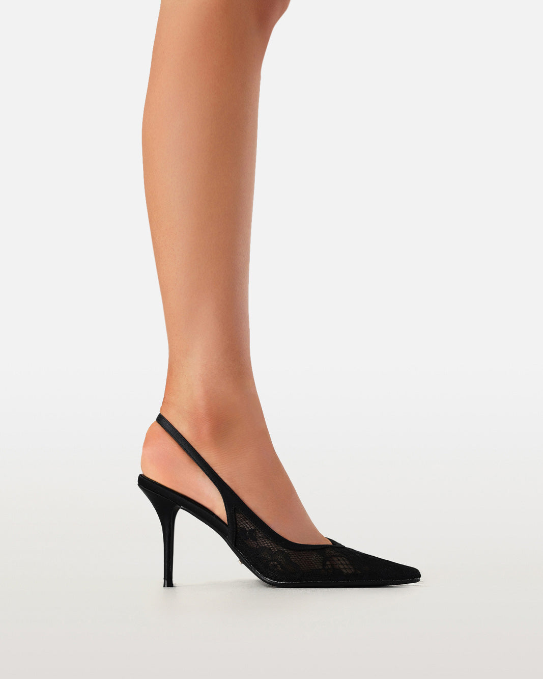 JENNIFER - BLACK LACE-PUMPS-Billini-Billini