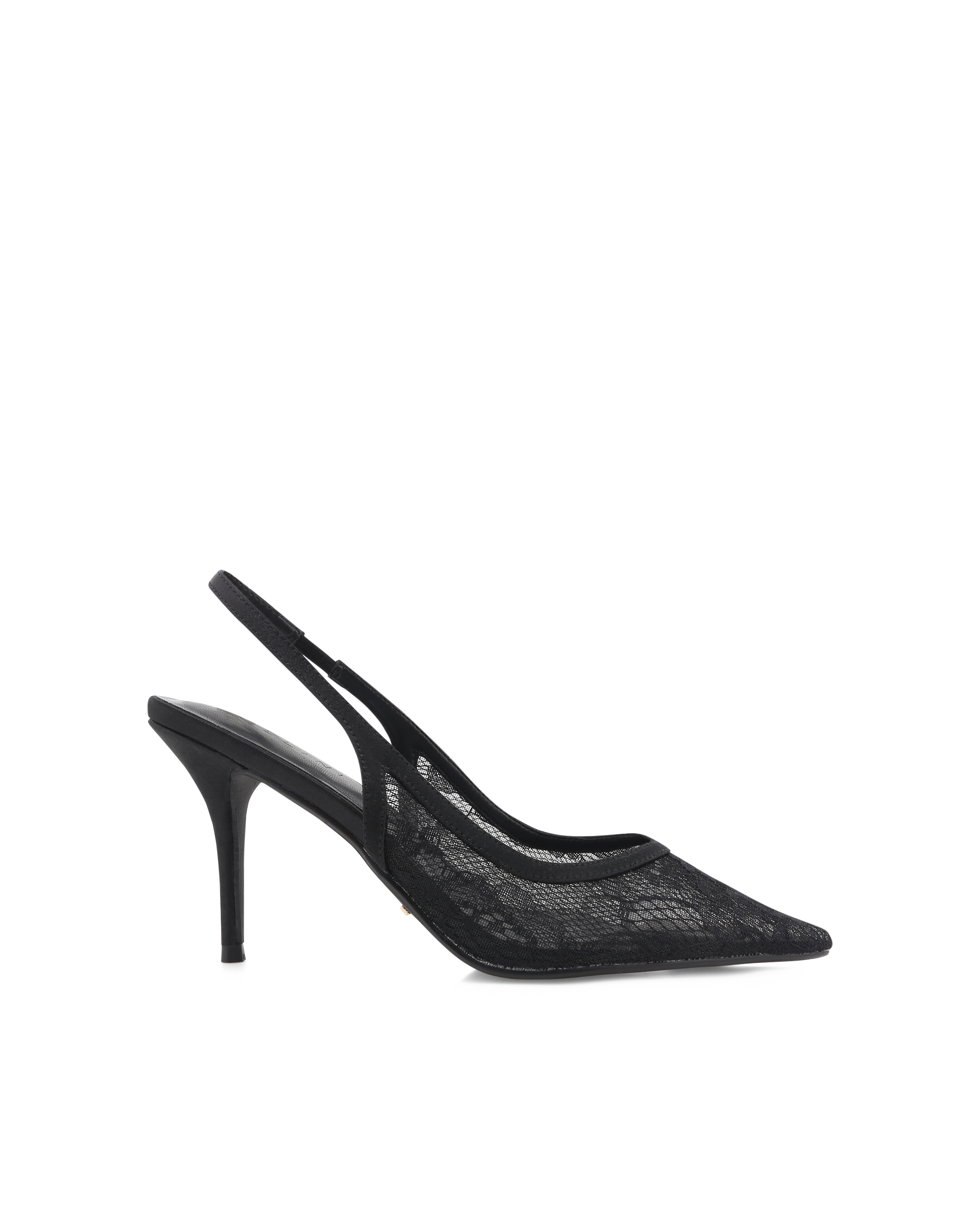 JENNIFER - BLACK LACE-PUMPS-Billini-Billini