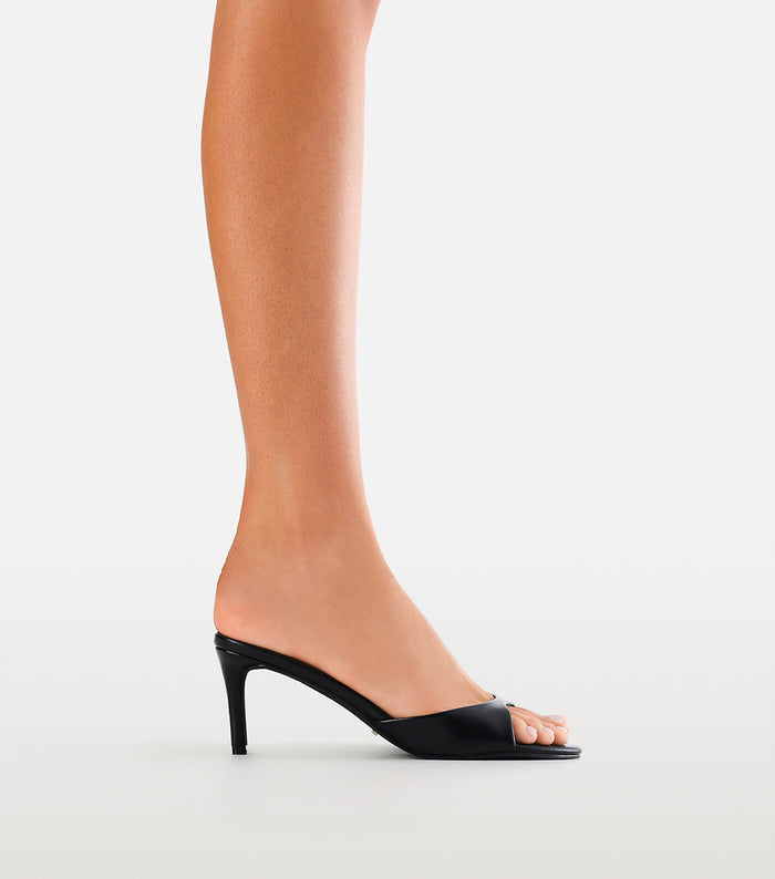 JOURNEE - BLACK SHINE-Heels-Billini-Billini