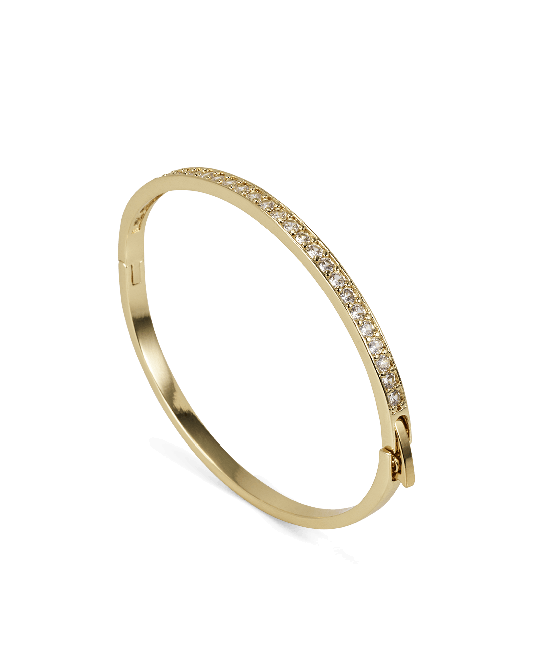 KAIYA BANGLE - GOLD PLATED 14K-DIAMANTE-JEWELLERY-Billini-Billini