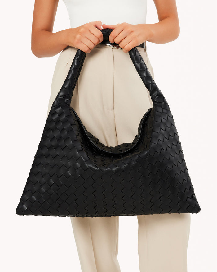 KAMI SHOULDER BAG - BLACK-Handbags-Billini-Billini