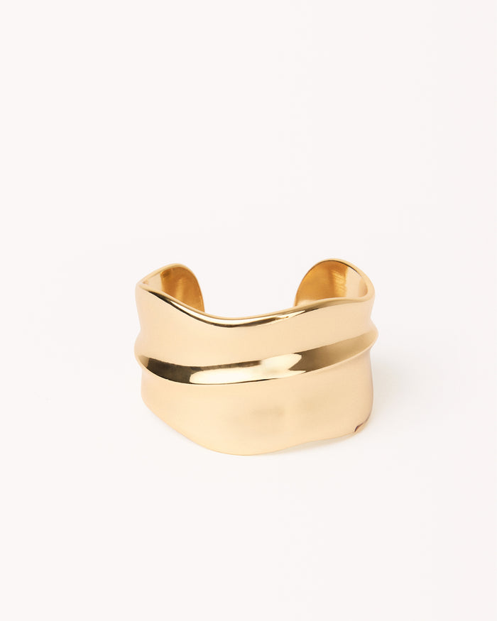 KARA BANGLE - GOLD PLATED 18K-JEWELLERY-Billini-Billini