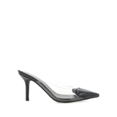 BLACK PATENT-CLEAR