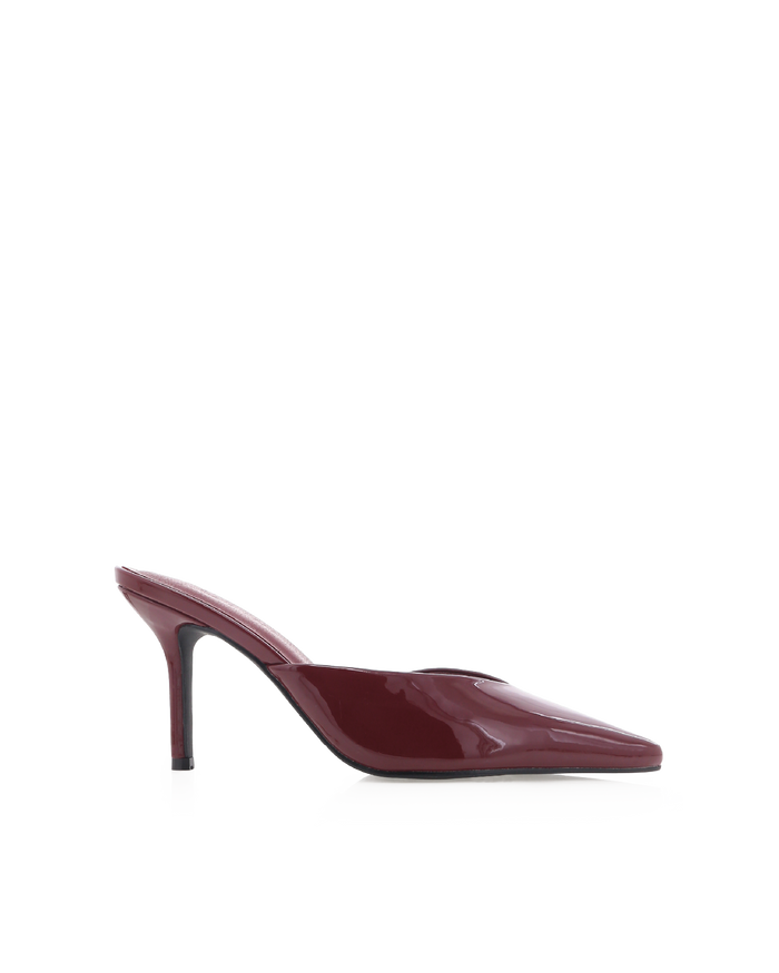 KAREY - CHERRY RED PATENT-PUMPS-Billini-Billini