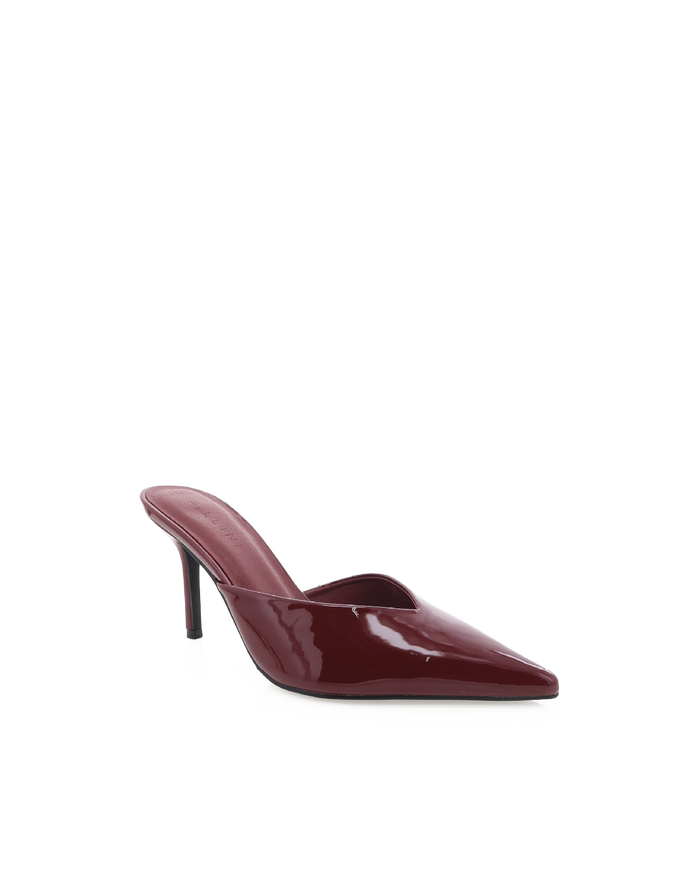 KAREY - CHERRY RED PATENT-PUMPS-Billini-Billini