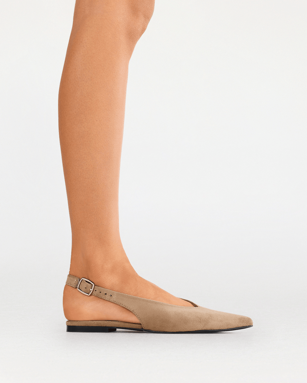 KARTER - STONE SUEDE-Flats-Billini-Billini