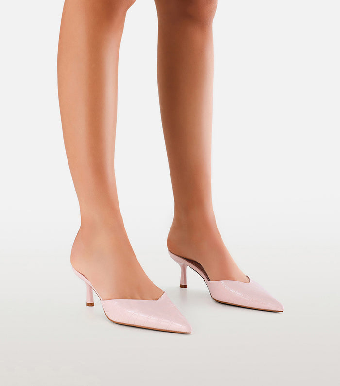KATARINA - PL PNK PTNT CROC-PUMPS-Billini-Billini