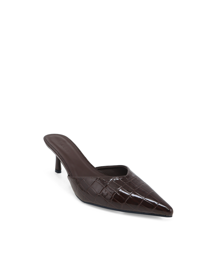 KATARINA - DRK CCO PTNT CROC-PUMPS-Billini-Billini