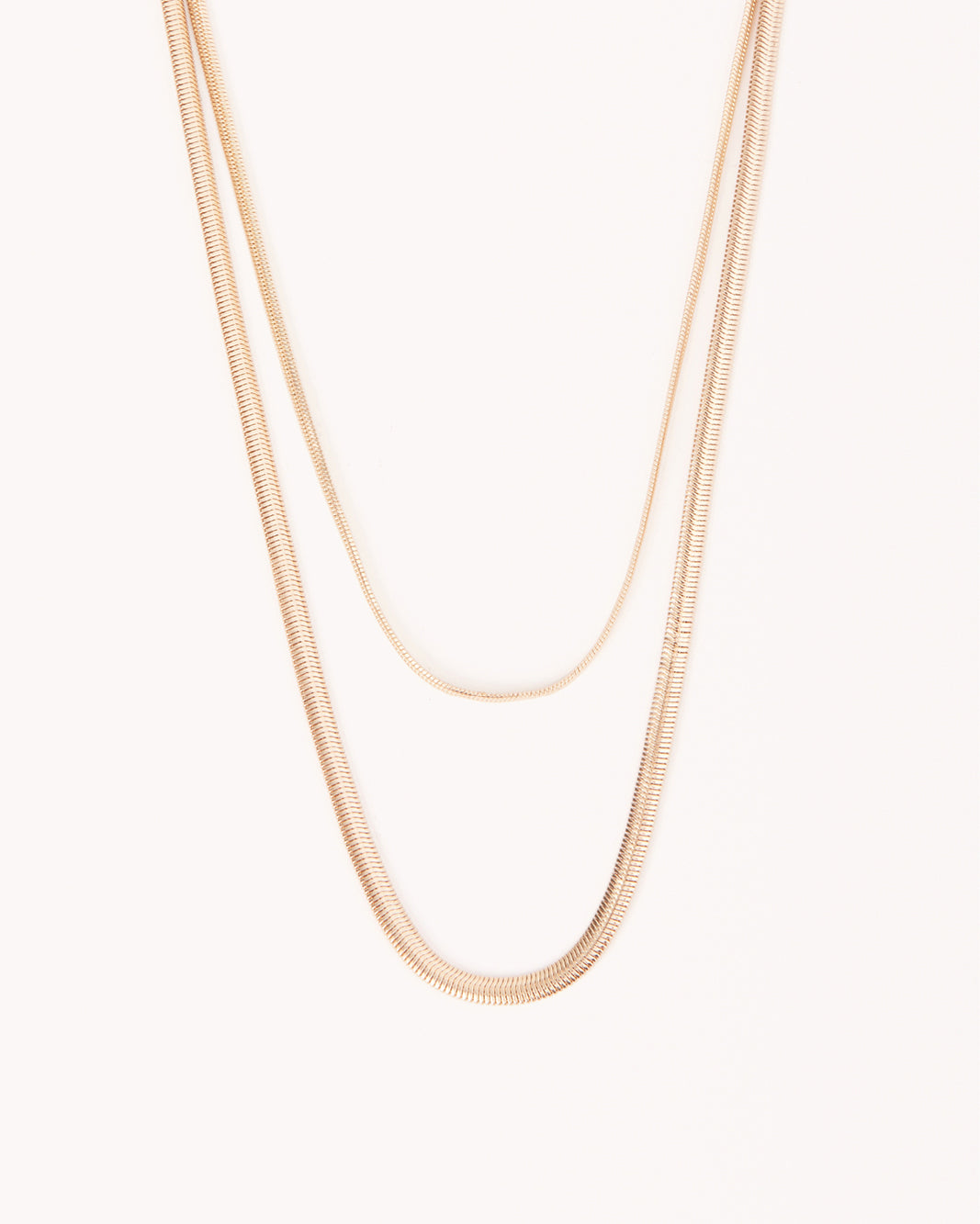 KATIE NECKLACE 2 PACK - GOLD-JEWELLERY-Billini-Billini