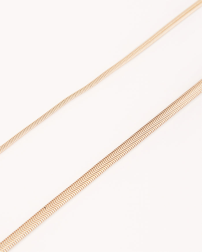 KATIE NECKLACE 2 PACK - GOLD-JEWELLERY-Billini-Billini